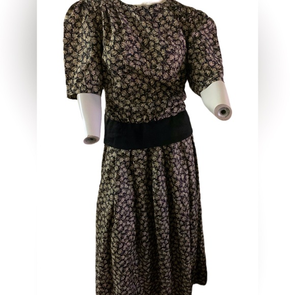 Handmade 🤩1980's Totally 80s  vintage bohemian Dress. - Picture 1 of 6